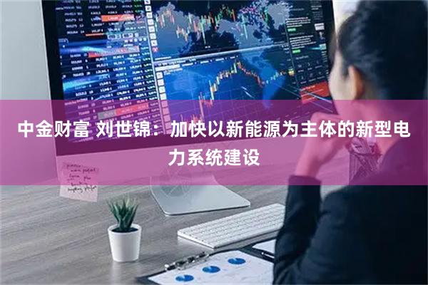 中金财富 刘世锦：加快以新能源为主体的新型电力系统建设